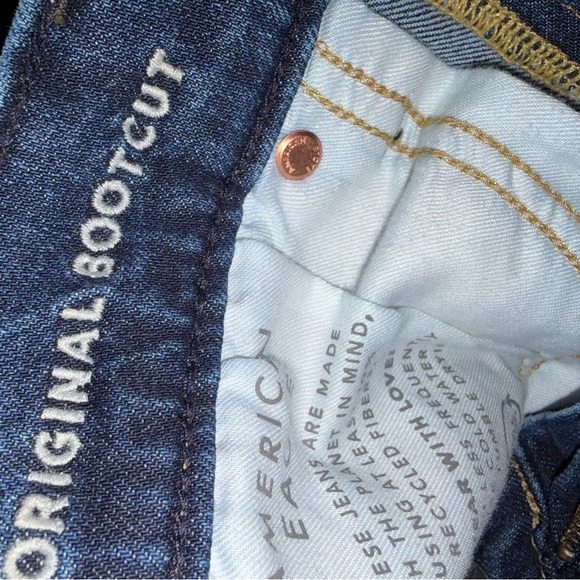 American Eagle Outfitters Dark Blue Straight Jeans - Picture 5 of 5